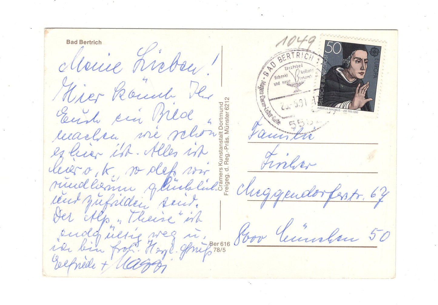 Ansichtskarte Bad Bertrich