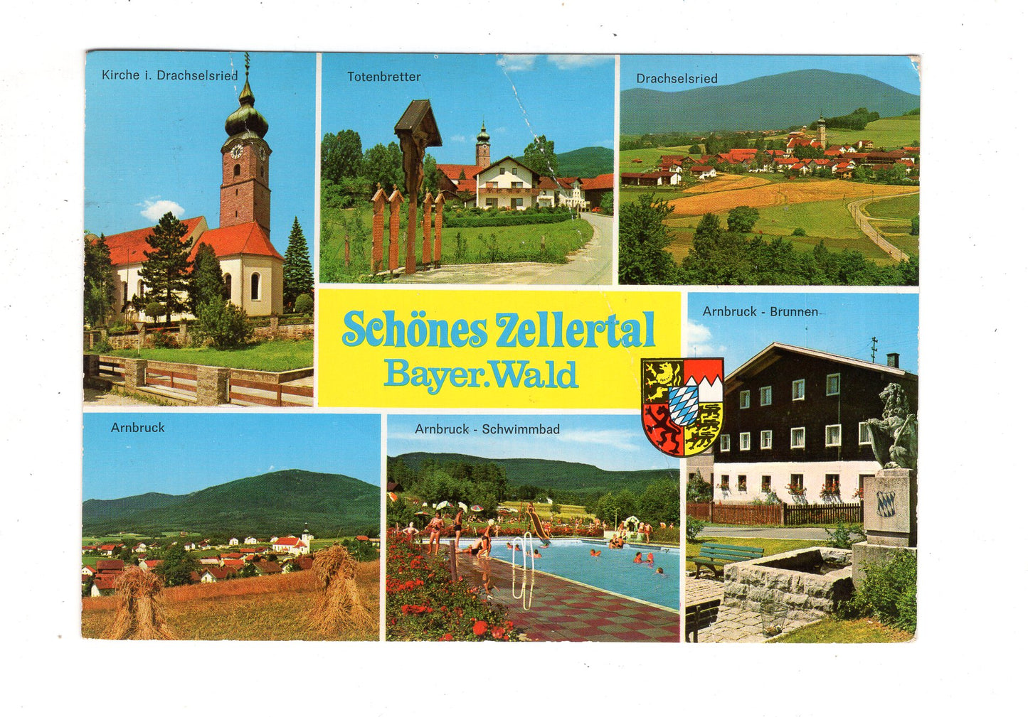 Ansichtskarte Schönes Zellertal / Bayerischer Wald / K1-51