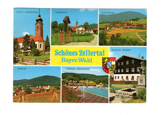 Ansichtskarte Schönes Zellertal / Bayerischer Wald / K1-51