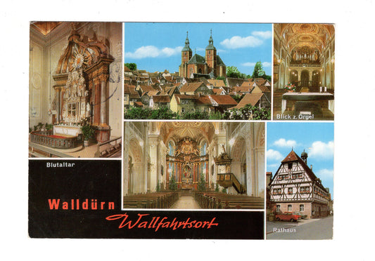 Ansichtskarte Wallfahrtsort Walldürn / H1-64
