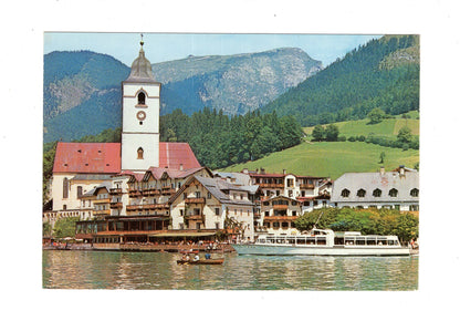 Ansichtskarte St. Wolfgang am See / Weißes Rössl / Salzkammergut / Österreich
