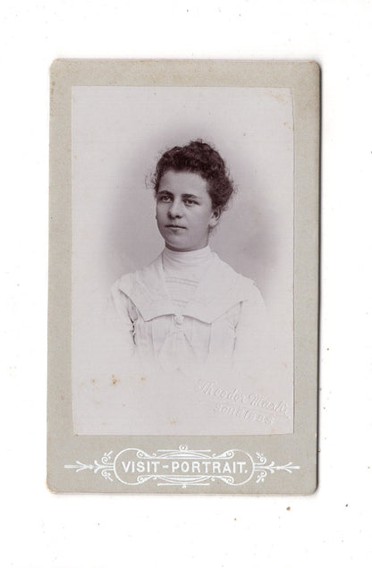 Fotografie Damenportrait - Scheibbs um 1900