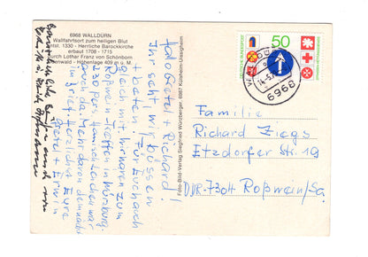 Ansichtskarte Wallfahrtsort Walldürn / H1-64