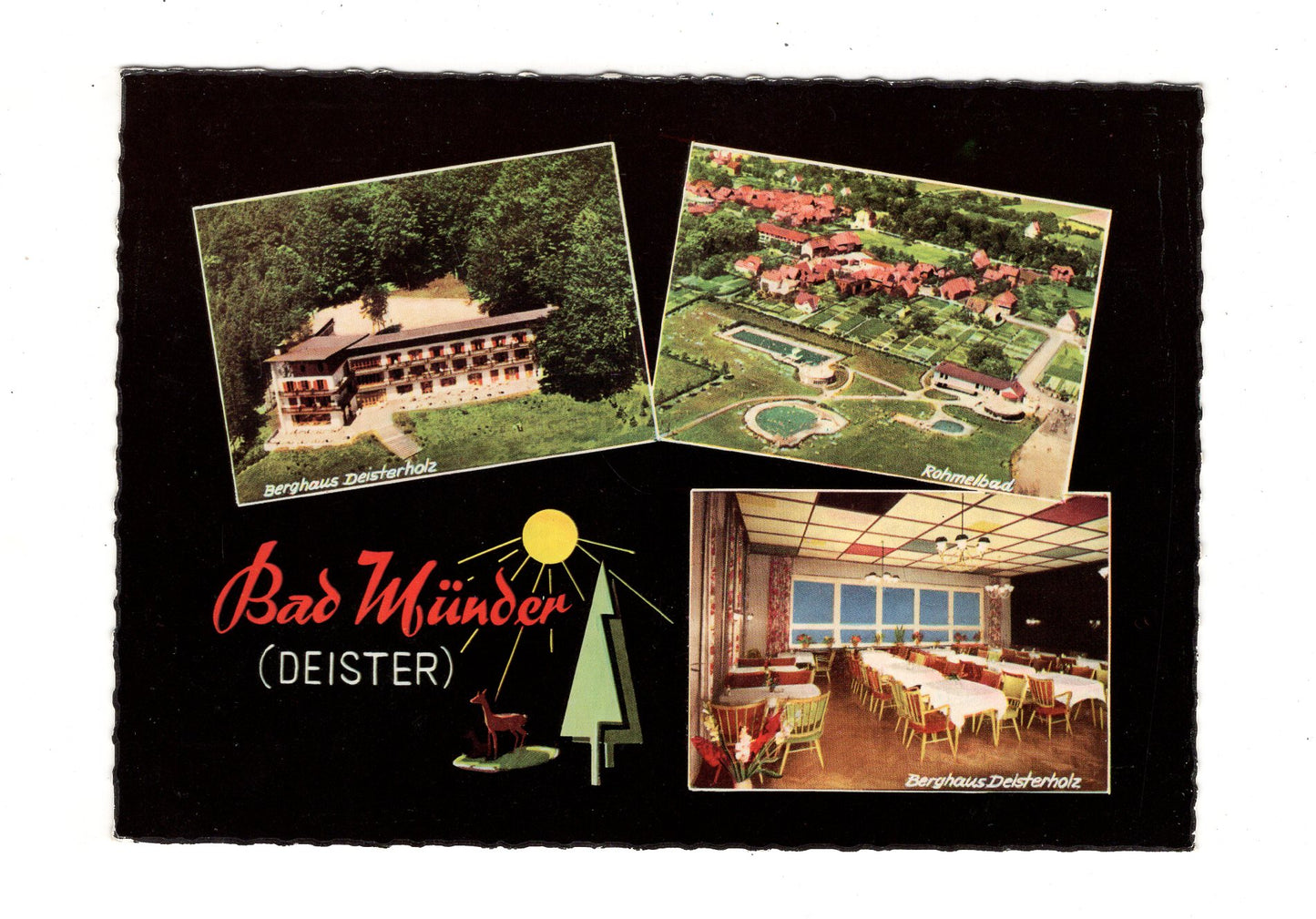 Ansichtskarte Bad Münder / Deister / Berghaus Deisterholz