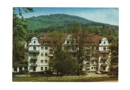 Ansichtskarte Baden-Baden / Klinik Dr. Franz Dengler Nachf.