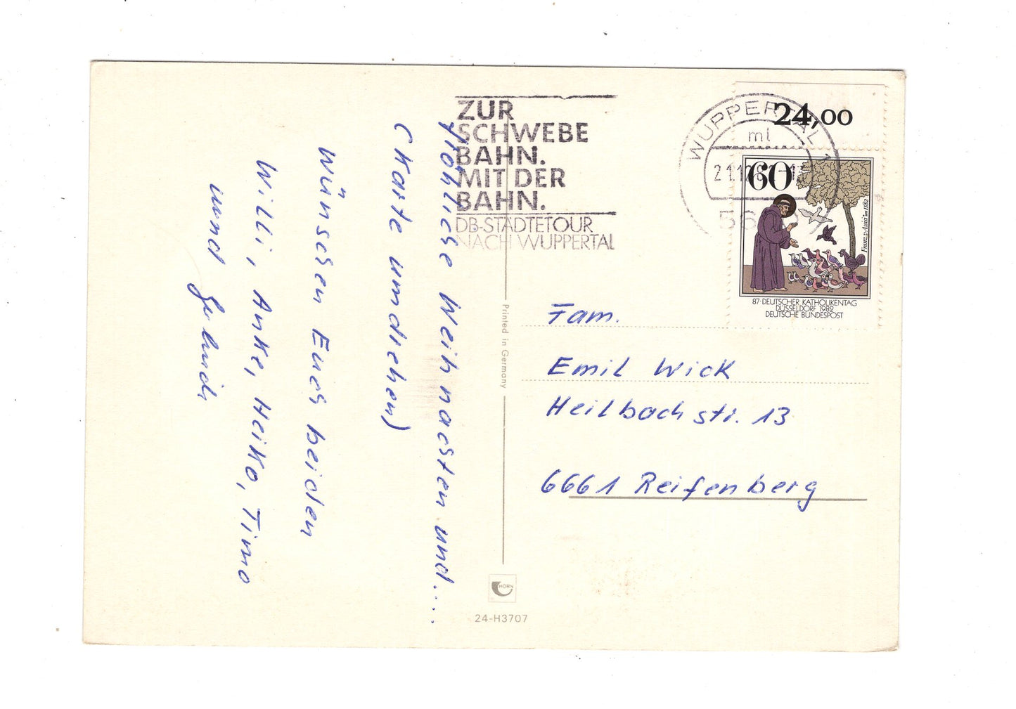 Ansichtskarte Feiertage / Frohes neues Jahr / K1-70