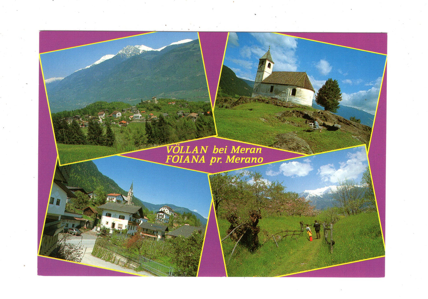 Ansichtskarte Völlan bei Meran / Italien / N1-58