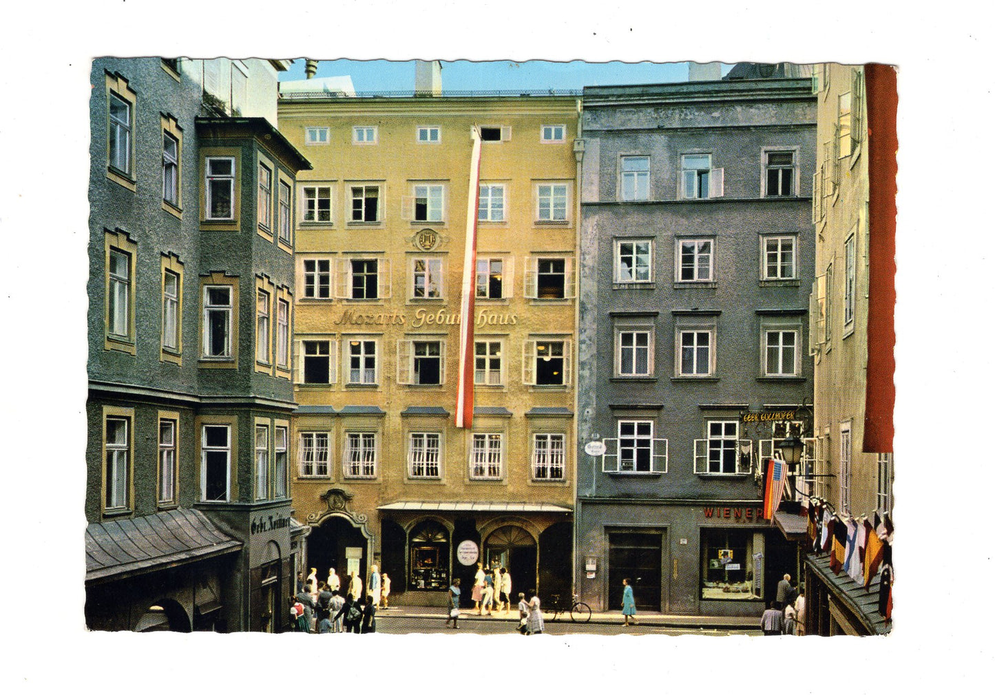 Ansichtskarte Salzburg / Mozarts Geburtshaus / Österreich