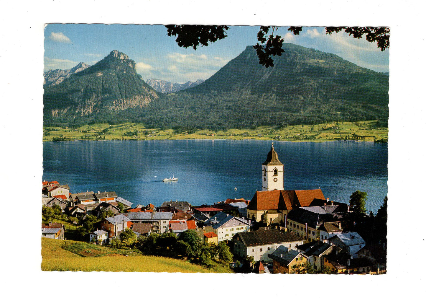 Ansichtskarte St. Wolfgang am See / Salzkammergut / Österreich