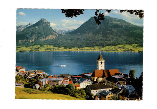 Ansichtskarte St. Wolfgang am See / Salzkammergut / Österreich