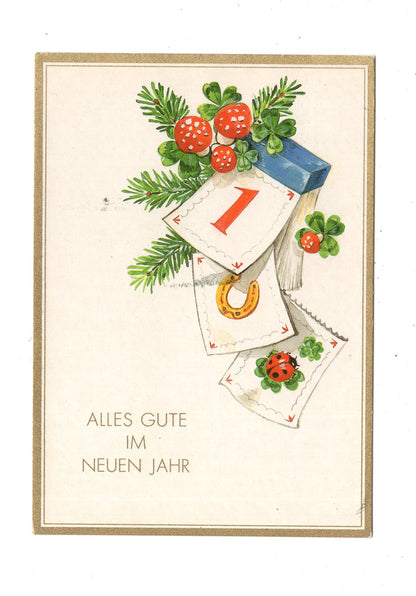 Ansichtskarte Feiertage / Frohes neues Jahr / K1-70