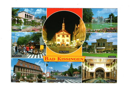 Ansichtskarte Bad Kissingen / Altes Rathaus / Arkadenbau +++