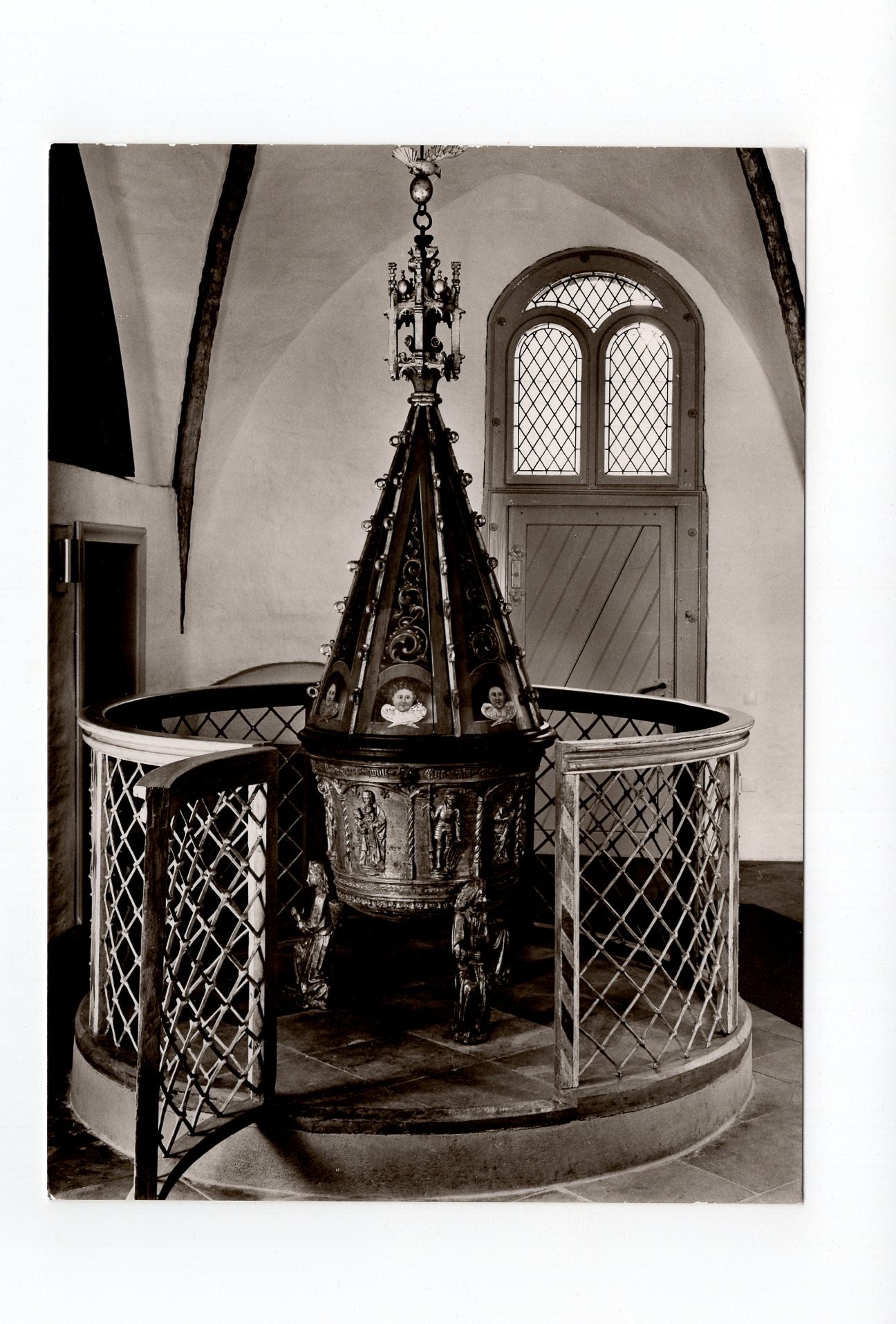 Ansichtskarte Mölln / St. Nikolai / Taufe