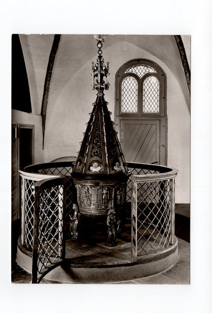 Ansichtskarte Mölln / St. Nikolai / Taufe