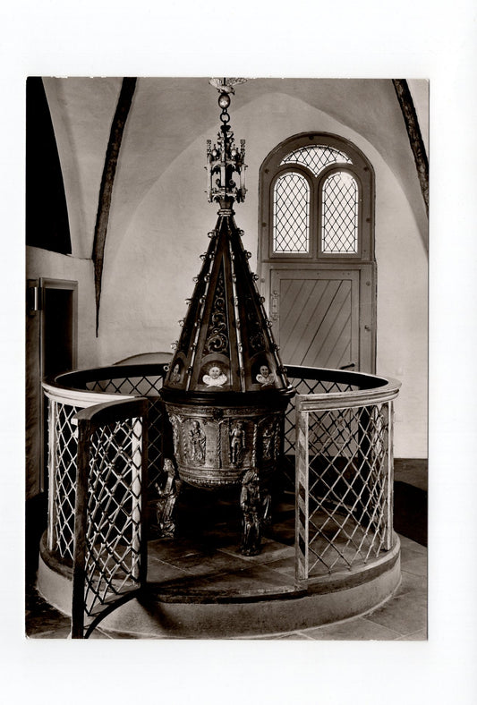 Ansichtskarte Mölln / St. Nikolai / Taufe