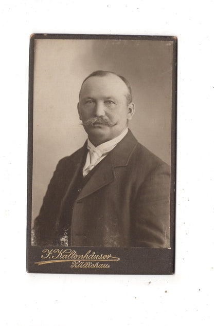 Fotografie Herrenportrait - Züllichau Sulechow 1900er