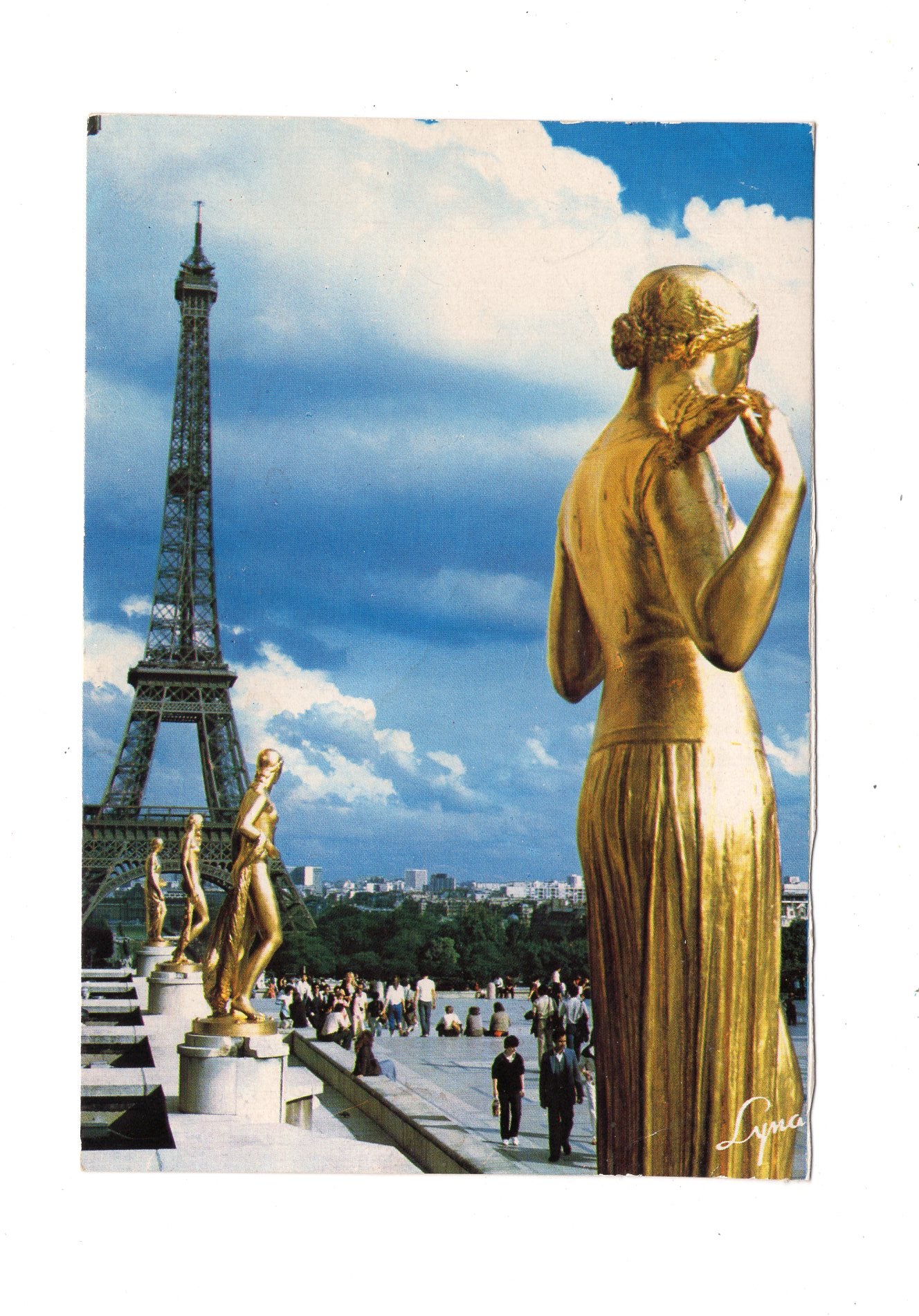 Ansichtskarte Paris / La Tour Eiffel / Frankreich