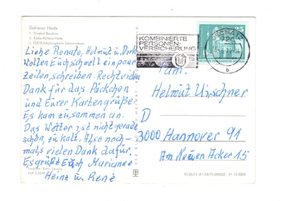 Ansichtskarte Dahlener Heide / Gasthof Reudnitz +++ / H1-64