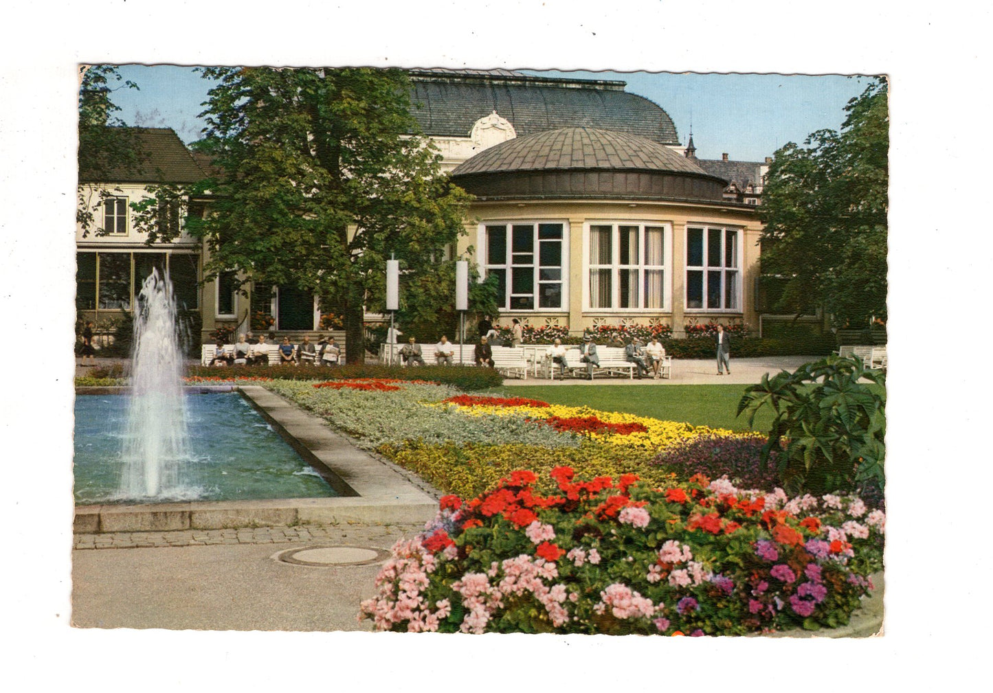 Ansichtskarte Bad Salzuflen / Kurhaus