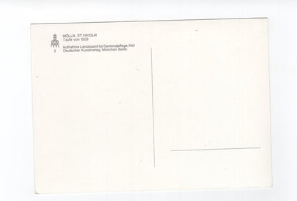 Ansichtskarte Mölln / St. Nikolai / Taufe