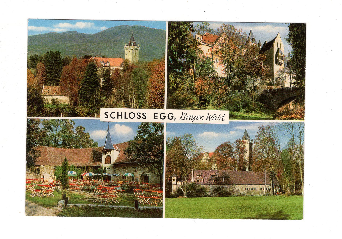 Ansichtskarte Schloss Egg / Bayerischer Wald / K1-51