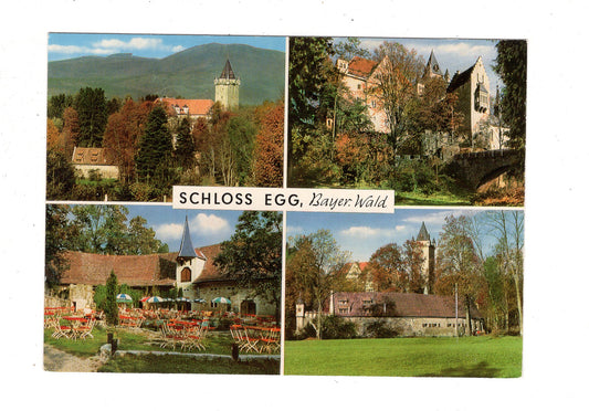 Ansichtskarte Schloss Egg / Bayerischer Wald / K1-51