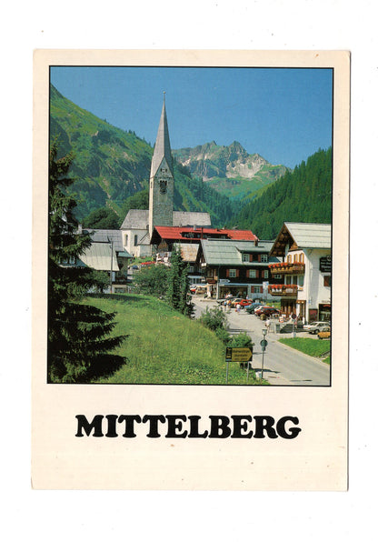 Ansichtskarte Mittelberg / Kleinwalsertal / Österreich