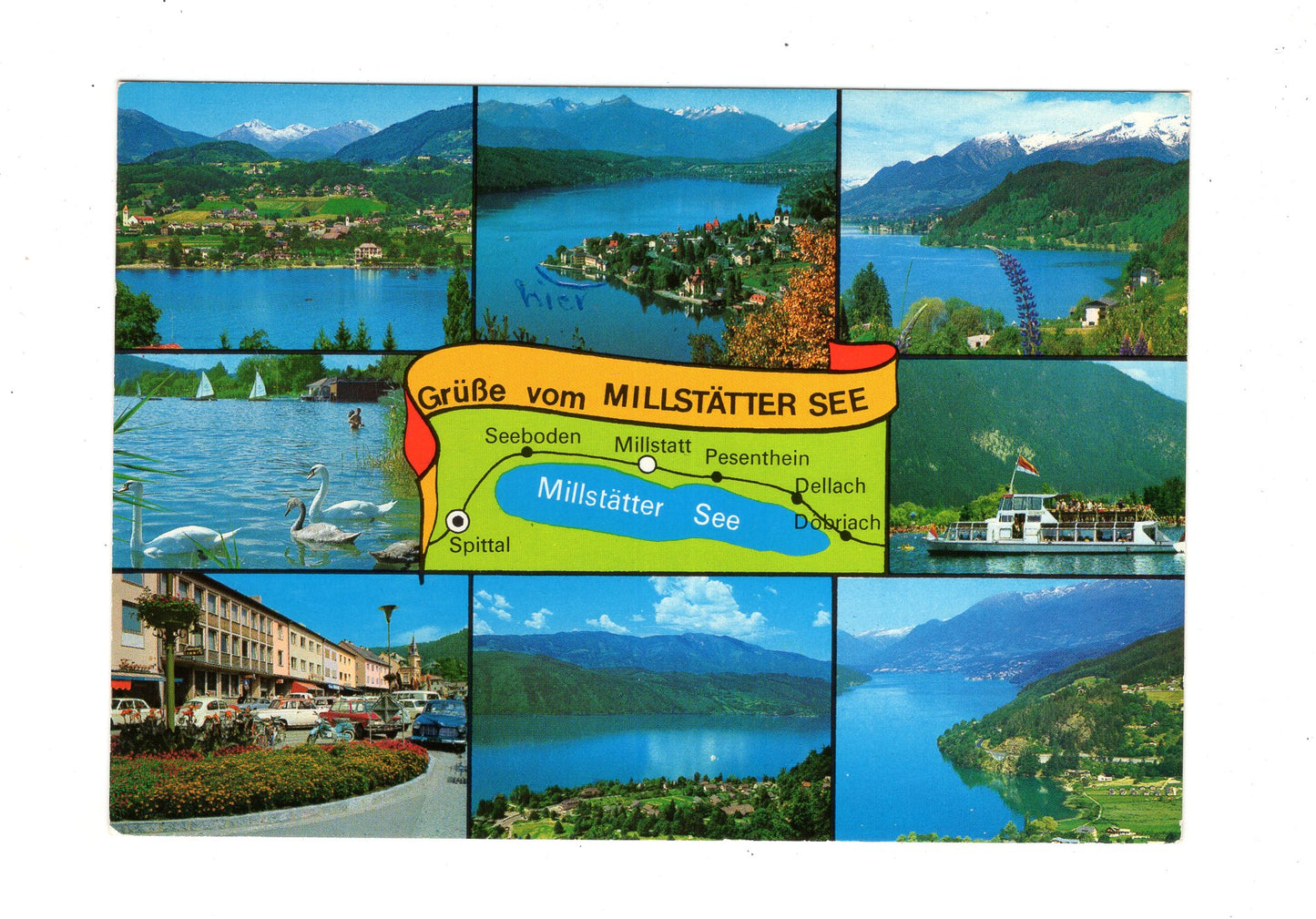 Ansichtskarte Millstätter See / Kärnten / Österreich