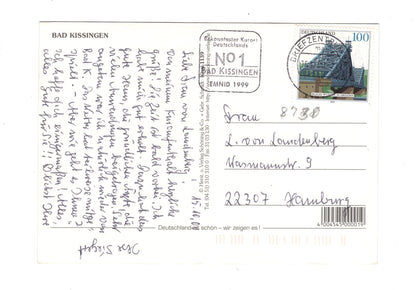 Ansichtskarte Bad Kissingen / Altes Rathaus / Arkadenbau +++