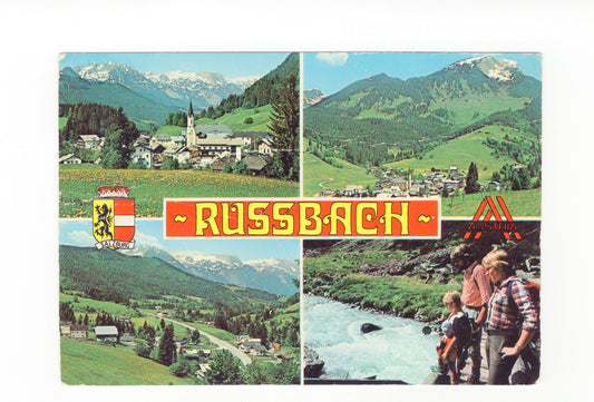Ansichtskarte Russbach / Salzburger Land / Österreich