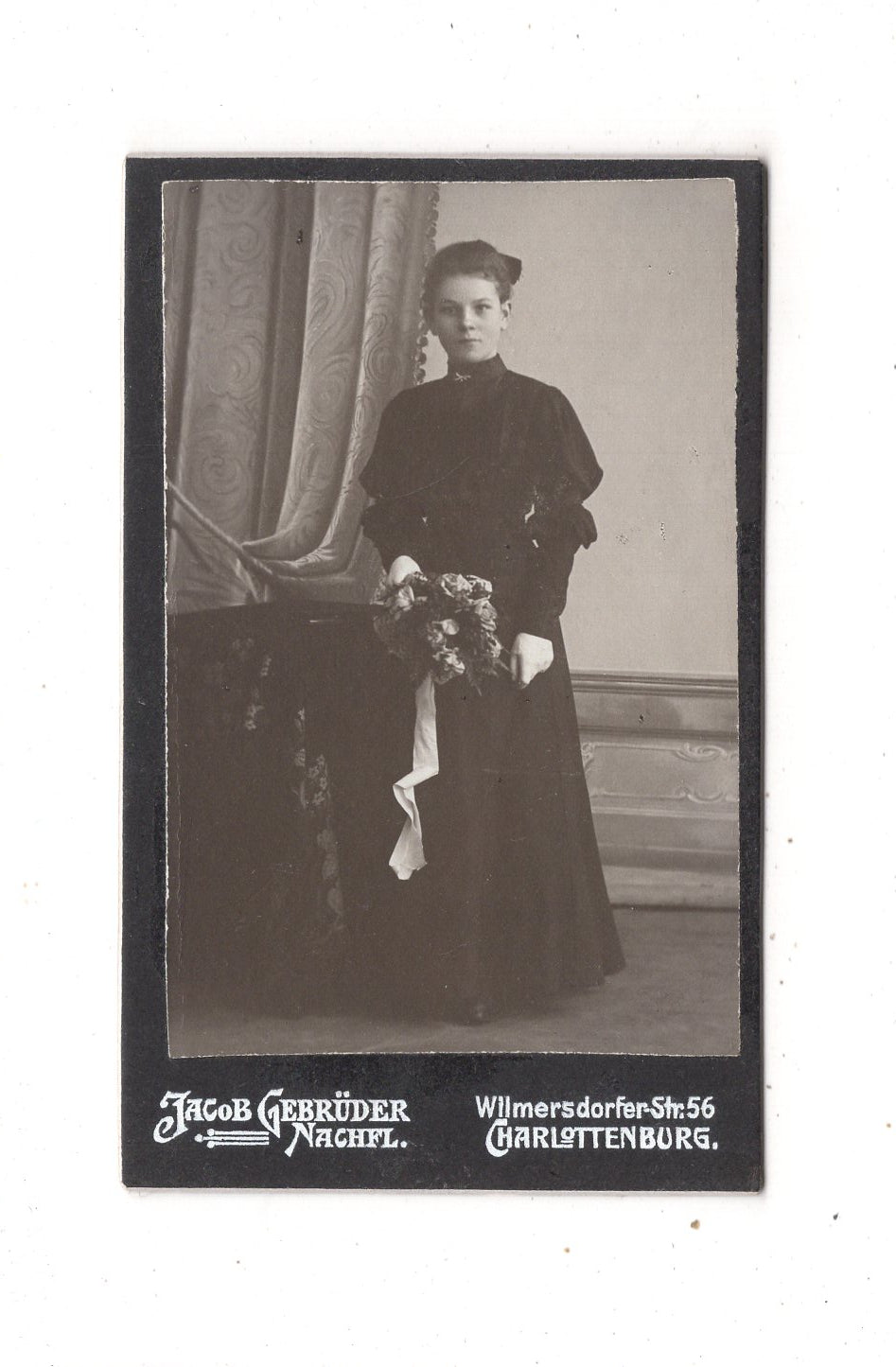 Fotografie Feines junges Mädchen - Charlottenburg um 1910