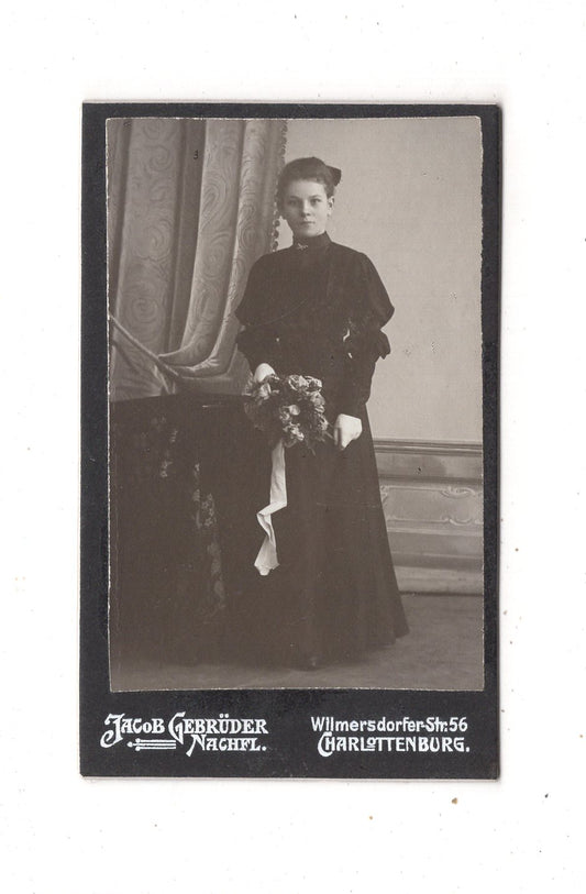 Fotografie Feines junges Mädchen - Charlottenburg um 1910