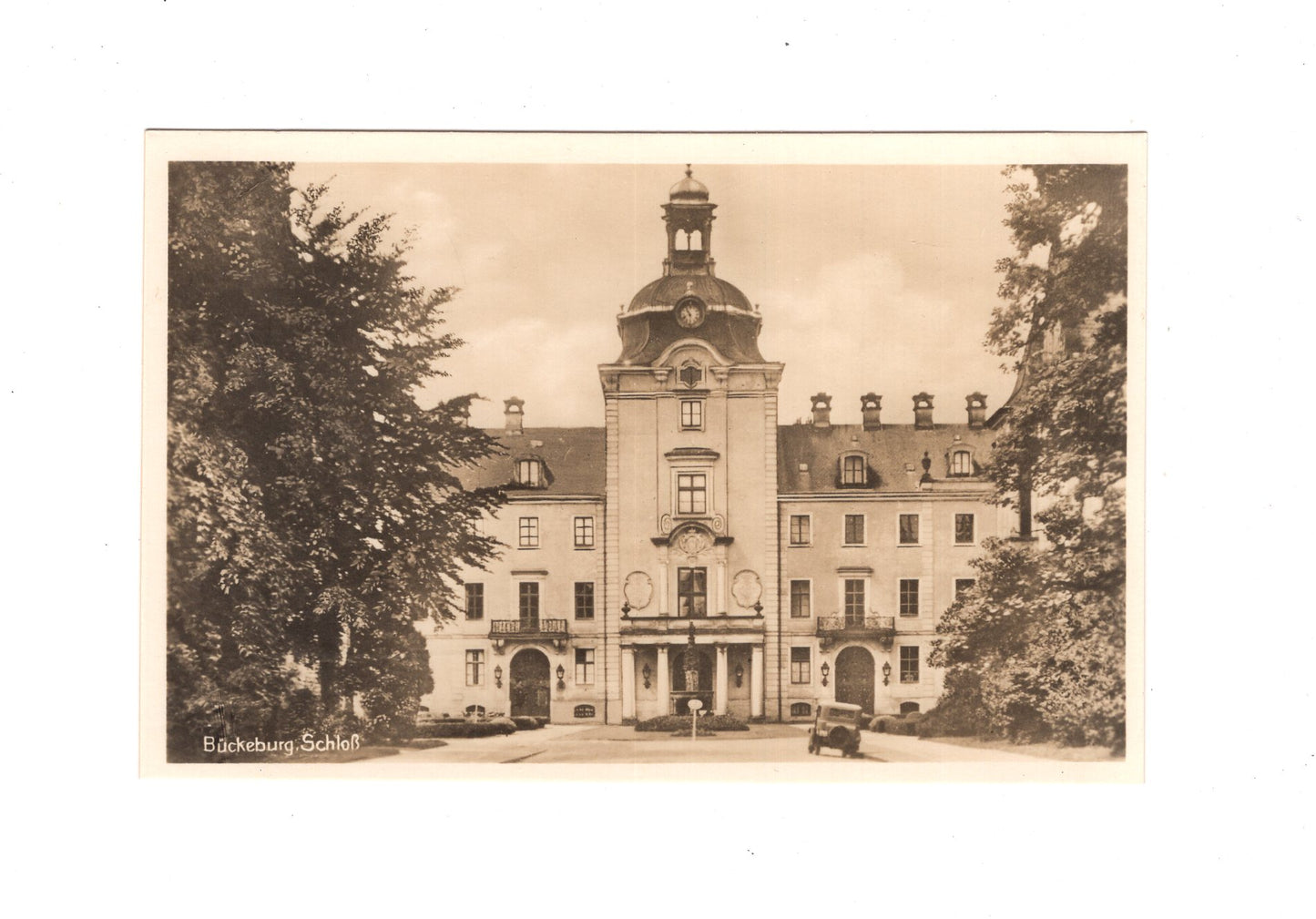Ansichtskarte Bückeburg / Schloss