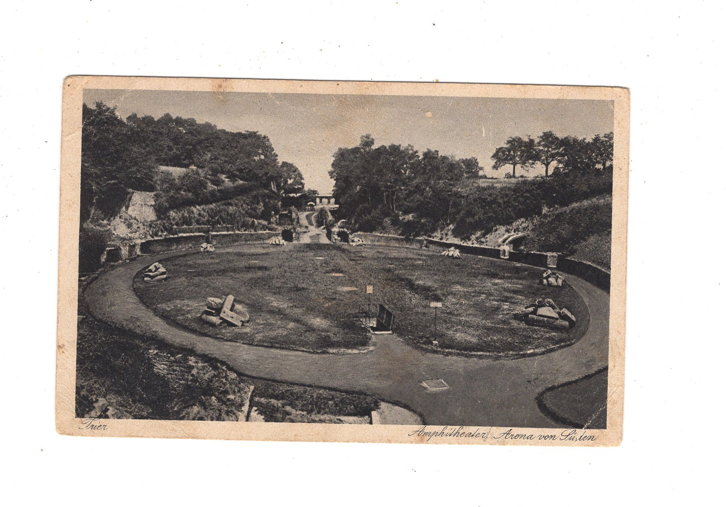 Ansichtskarte Trier an der Mosel / Amphitheater / M1-56