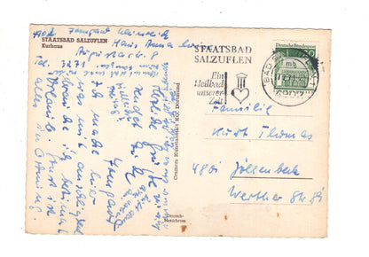 Ansichtskarte Bad Salzuflen / Kurhaus