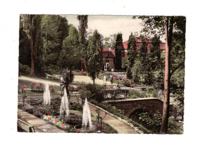 Ansichtskarte Bad Salzuflen / Rosenhang oberhalb der Wandelhalle / J1-59