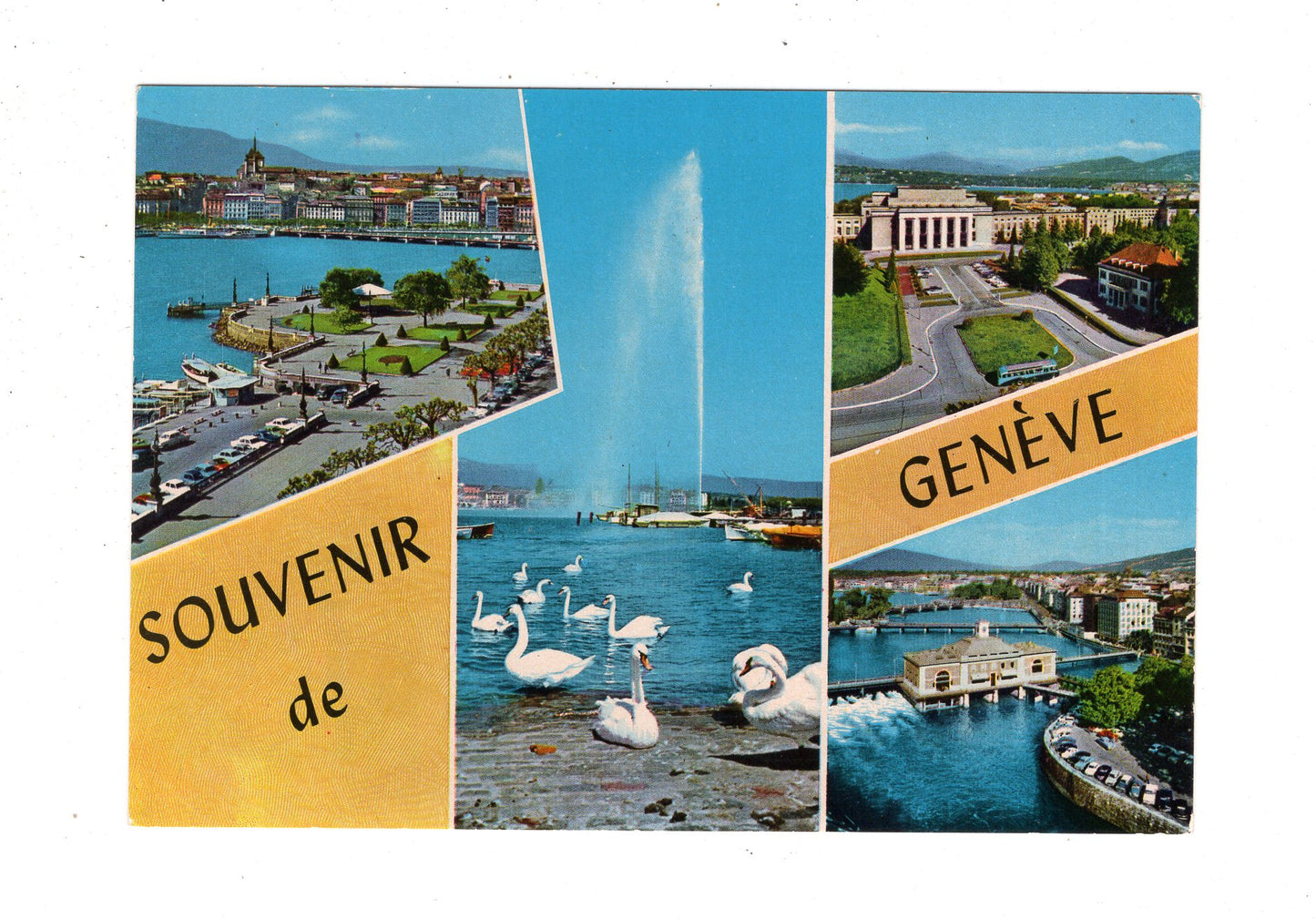 Ansichtskarte Geneve Genf / Schweiz