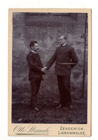 Fotografie Feine Herren - Zehdenick / Liebenwalde 1900er