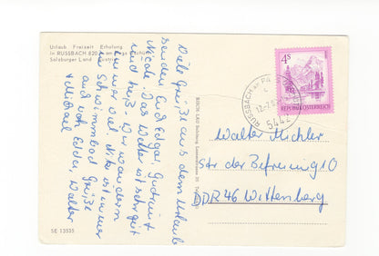 Ansichtskarte Russbach / Salzburger Land / Österreich