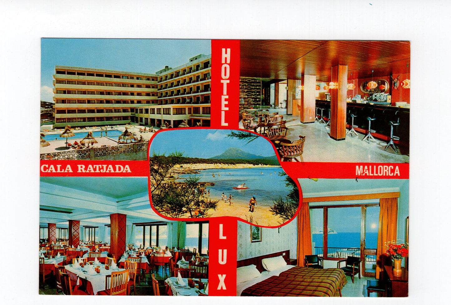 Ansichtskarte Mallorca / Cala Ratjada / Hotel Lux / Spanien