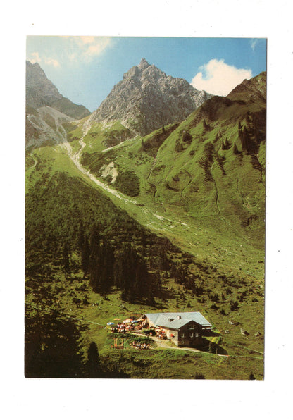 Ansichtskarte Hintere Gemstelhütte / Mittelberg / Kleinwalsertal / Österreich