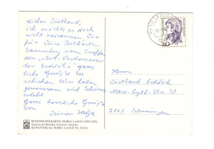 Ansichtskarte Benediktinerabtei Maria Laach / I1-63