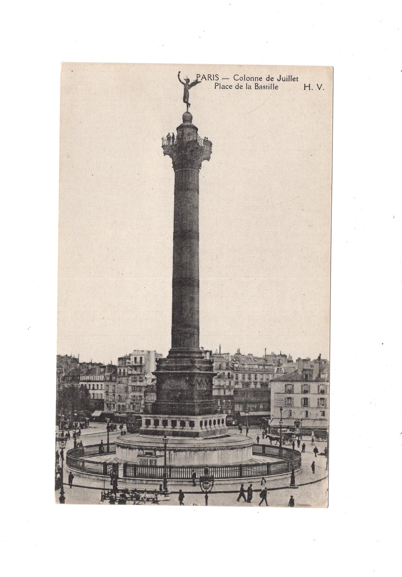Ansichtskarte Paris / Colonne de Juillet / Frankreich