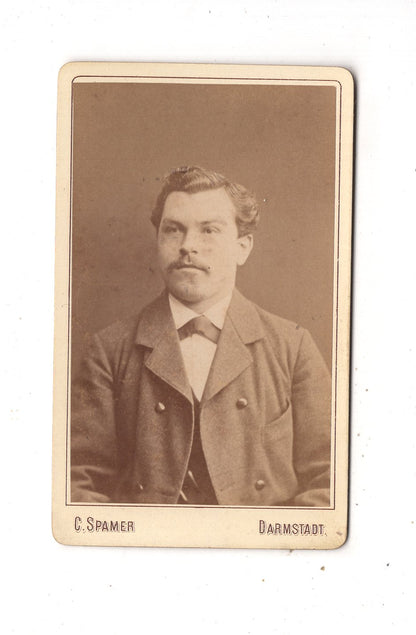 Fotografie Herrenportrait - Darmstadt 1870er
