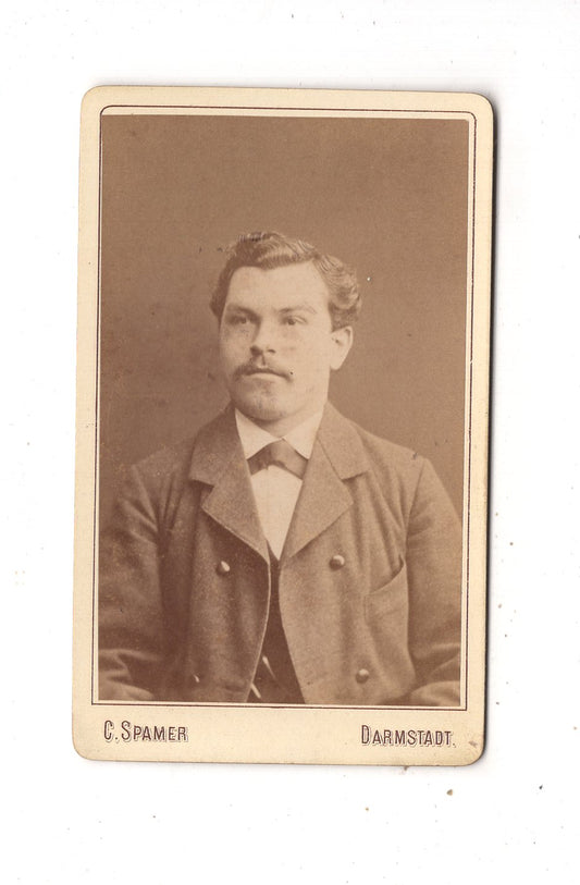 Fotografie Herrenportrait - Darmstadt 1870er