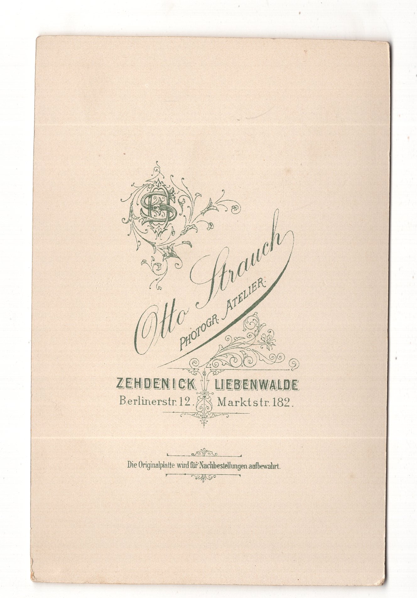 Fotografie Feine Herren - Zehdenick / Liebenwalde 1900er