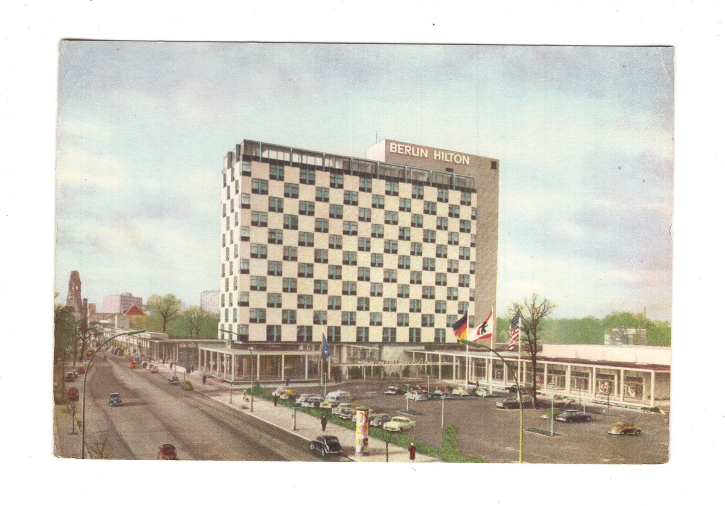 Ansichtskarte Berlin / Berlin Hilton