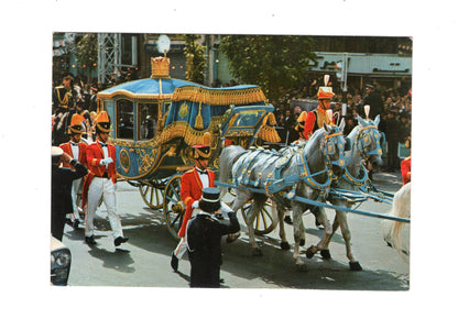 Ansichtskarte Coronation Festivity / Royal Coach / Iran