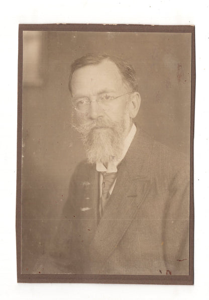 Fotografie Feiner Herr - unbekannter Ort 1910er