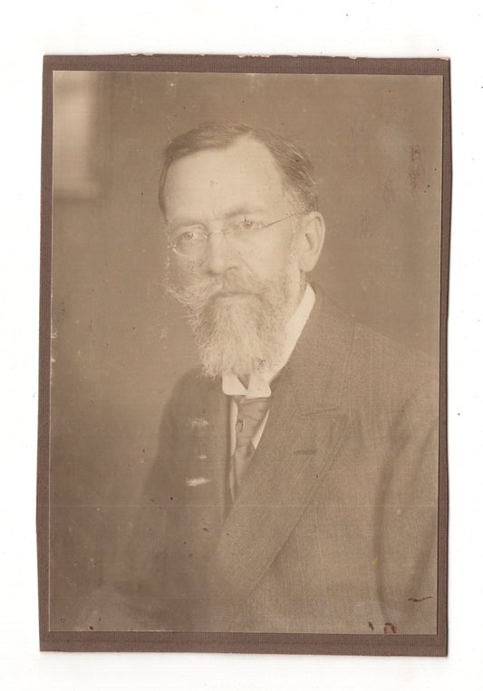 Fotografie Feiner Herr - unbekannter Ort 1910er